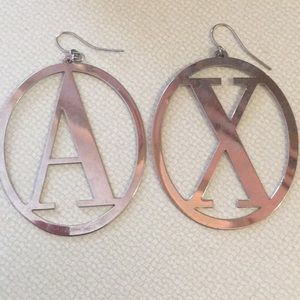 armani exchange earrings